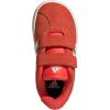 Adidas Baby-Boy’s Vl Court 3.0 Hook & Loop Sneaker(Bright Red/White/Off White)