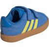 Adidas Baby-Boy’s Vl Court 3.0 Hook & Loop Sneaker(Bright Royal/Pure Sulfur/Gum)