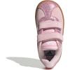 Adidas Baby-Boy’s Vl Court 3.0 Hook & Loop Sneaker(Clear Pink/Clear Pink/Gum)
