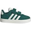 Adidas Baby-Boy’s Vl Court 3.0 Hook & Loop Sneaker(Collegiate Green/Off White/Gold Metallic)