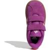 Adidas Baby-Boy’s Vl Court 3.0 Hook & Loop Sneaker(Flash Pink/Bliss Pink/Clear Pink)