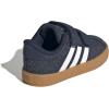 Adidas Baby-Boy’s Vl Court 3.0 Hook & Loop Sneaker(Ink/White/Gum)