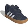 Adidas Baby-Boy’s Vl Court 3.0 Hook & Loop Sneaker(Ink/White/Gum)