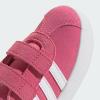 Adidas Baby-Boy’s Vl Court 3.0 Hook & Loop Sneaker(Pink Fusion/White/Grey)