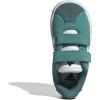 Adidas Baby-Boy’s Vl Court 3.0 Hook & Loop Sneaker(Powder Teal/White/Preloved Teal)