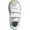 Adidas Baby-Boy’s Vl Court 3.0 Hook & Loop Sneaker(White/Flash Aqua/Alumina)