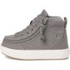 BILLY Footwear Kids Classic DR High II High Tops for Kids – Canvas Upper – Round Toe – TPR Midsole & Outsole(Dark Grey)