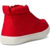 BILLY Footwear Kids Classic DR High II High Tops for Kids – Canvas Upper – Round Toe – TPR Midsole & Outsole(Red)