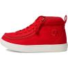 BILLY Footwear Kids Classic DR High II High Tops for Kids – Canvas Upper – Round Toe – TPR Midsole & Outsole(Red)