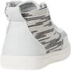 BILLY Footwear Kids Classic DR High II High Tops for Kids – Canvas Upper – Round Toe – TPR Midsole & Outsole(Silver Streak)