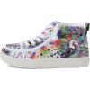 BILLY Footwear Kids Classic DR High II High Tops for Kids – Canvas Upper – Round Toe – TPR Midsole & Outsole(White Eye Candy)
