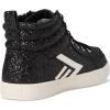 BILLY Footwear Womens Billy Cs High Top (Toddler)(Black Glitz)