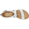 Blowfish Malibu Girl’s Aida-k (Little Big Kid) Wedge Sandal(White Meteorite)