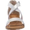 Blowfish Malibu Girl’s Aida-k (Little Big Kid) Wedge Sandal(White Meteorite)