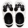 Crocs Kids’ Classic Lined I Am Clogs(Chalk/Black)