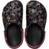 Crocs Unisex-Child Classic Graphic Clog(Black/Multi Ditsy Floral)