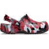 Crocs Unisex-Child Classic Graphic Clog(Black/Red)