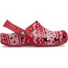 Crocs Unisex-Child Classic Graphic Clog(Multi/Holiday Sweater)