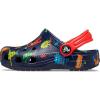 Crocs Unisex-Child Classic Graphic Clog(Navy)