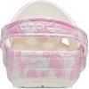 Crocs Unisex-Child Classic Graphic Clog(Pink Tweed)