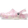 Crocs Unisex-Child Classic Graphic Clog(Pink Tweed)