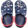 Crocs Unisex-Child Classic Graphic Clog(Rocket/Clouds)