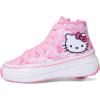 HEELYS Girls Veloz Chi (Little Kid/Big Kid)(Pink/Light Pink/White)
