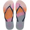 Havaianas Women’s Slim Palette Glow (Toddler/Little Big Kid) Flip-Flop(Peony Rose)