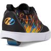 Heelys girls Wheeled Footwear Skate Shoe(Black/Orange/Blue/White)