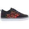 Heelys girls Wheeled Footwear Skate Shoe(Black/Red/Flames)
