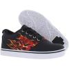 Heelys girls Wheeled Footwear Skate Shoe(Black/Red/Flames)