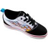 Heelys girls Wheeled Footwear Skate Shoe(Black/White)