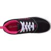 Heelys girls Wheeled Footwear Skate Shoe(Black/White/Pink)