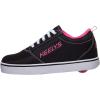 Heelys girls Wheeled Footwear Skate Shoe(Black/White/Pink)