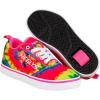 Heelys girls Wheeled Footwear Skate Shoe(Neon Pink/Multi Tie Dye)