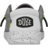 Hey Dude Wally Sox Skater (Toddler/Little Kid/Big Kid)(Stone White)