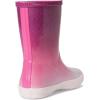 Hunter Unisex-Child First Starcloud (Toddler/Little Kid) Rain Boot(Dark Pink Ombre Glitter)