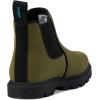 Native Shoes Kids Kensington Treklite Boot for Toddler and Little Kids – Round-Toe Silhouette and Chelsea-Style Shoes(Rookie Green/Jiffy Black)