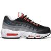 Nike Boys’ Air Max 95 Recraft Shoes(Black/Aquamarine/Turf Orange/White)