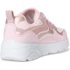 SKECHERS Women’s Uno Lite-Metallic Blast Sneaker(Link Pink/Multi)