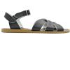 Salt Water Original Leather Sandals(Black)