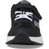 Saucony Unisex-Child Cohesion KDZ Alternative Closure Sneaker(Black/White)