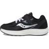 Saucony Unisex-Child Cohesion KDZ Alternative Closure Sneaker(Black/White)