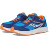 Saucony Unisex-Child Cohesion KDZ Alternative Closure Sneaker(Blue/Orange)