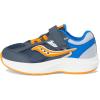 Saucony Unisex-Child Cohesion KDZ Alternative Closure Sneaker(Navy/Peel/Blue)