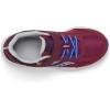 Saucony Unisex-Child Cohesion KDZ Alternative Closure Sneaker(Plum)