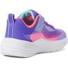 Skechers Girl’s Microspec Advance Sneaker(Lavender/Neon Pink)
