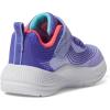 Skechers Girl’s Microspec Advance Sneaker(Lavender/Neonpink)