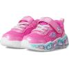 Skechers Girl’s Play Scene-Fun Squad Sneaker(Pink/Multi)