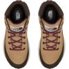 The North Face Unisex-Child Back-to-Berkeley Iv Hiking Boot | Non-Marking Rubber Outsole, Padded Ankle Guard(Almond Butter/Demitasse Brown)